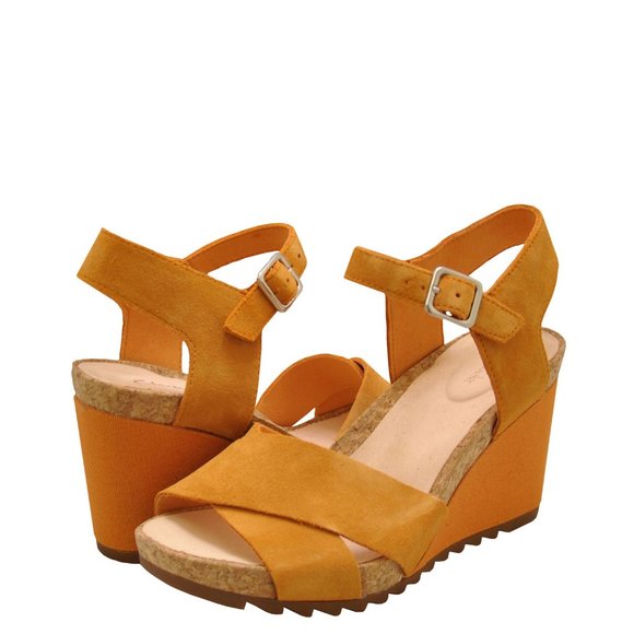 Clarks Flex Sun Women S Wedge - Picture 1 of 16